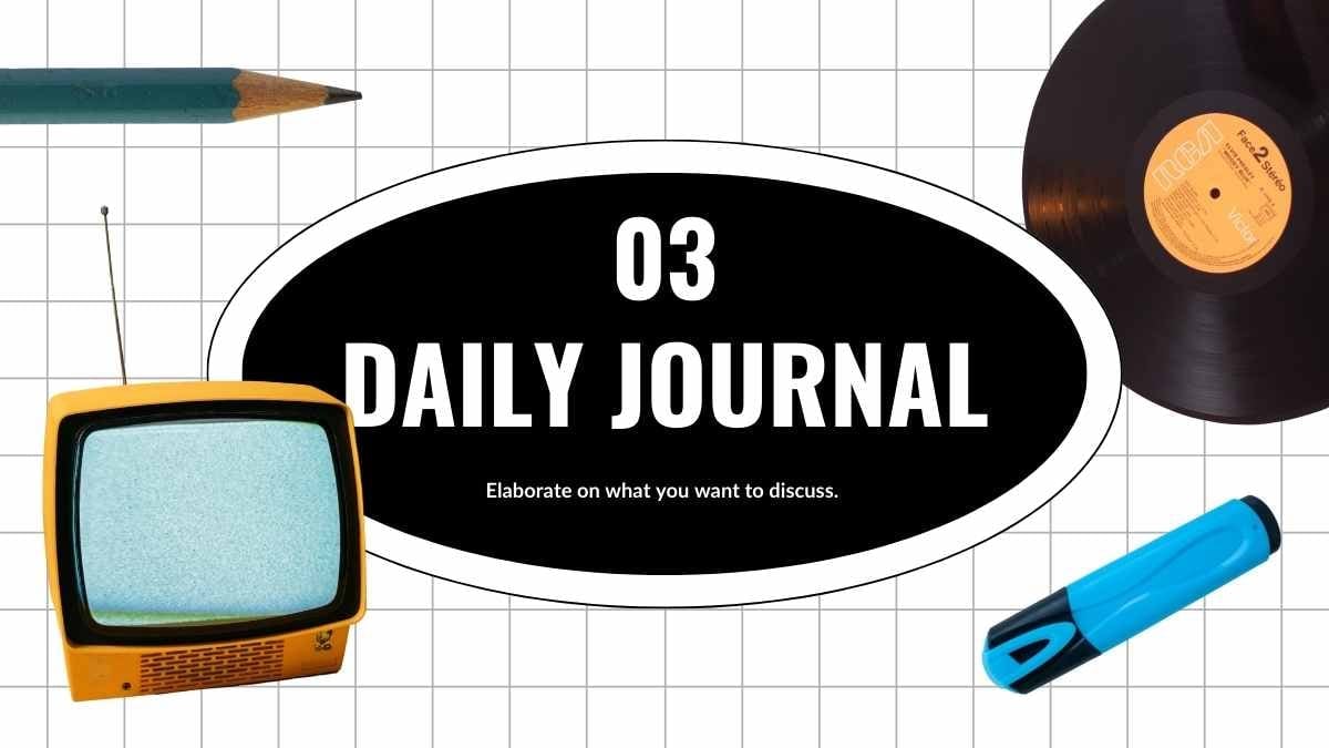 90s Retro Digital Journal Slides - slide 14