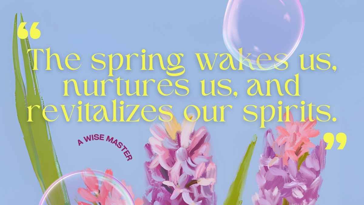 Background Slide Alam Musim Semi yang Estetik - slide 12