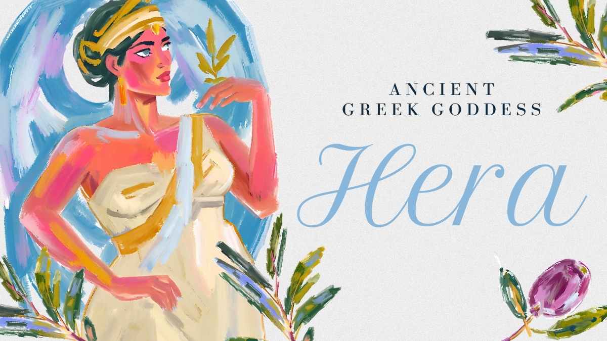 Deusa Grega Antiga Artística: Slides de Hera - deslizar 1