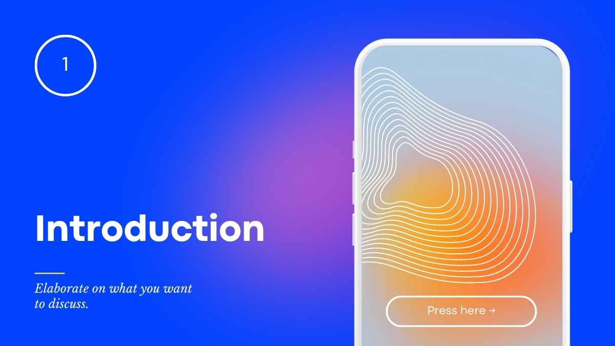 Slide Pitch Deck FinTech Bergradasi Biru Minimal yang Keren - slide 4