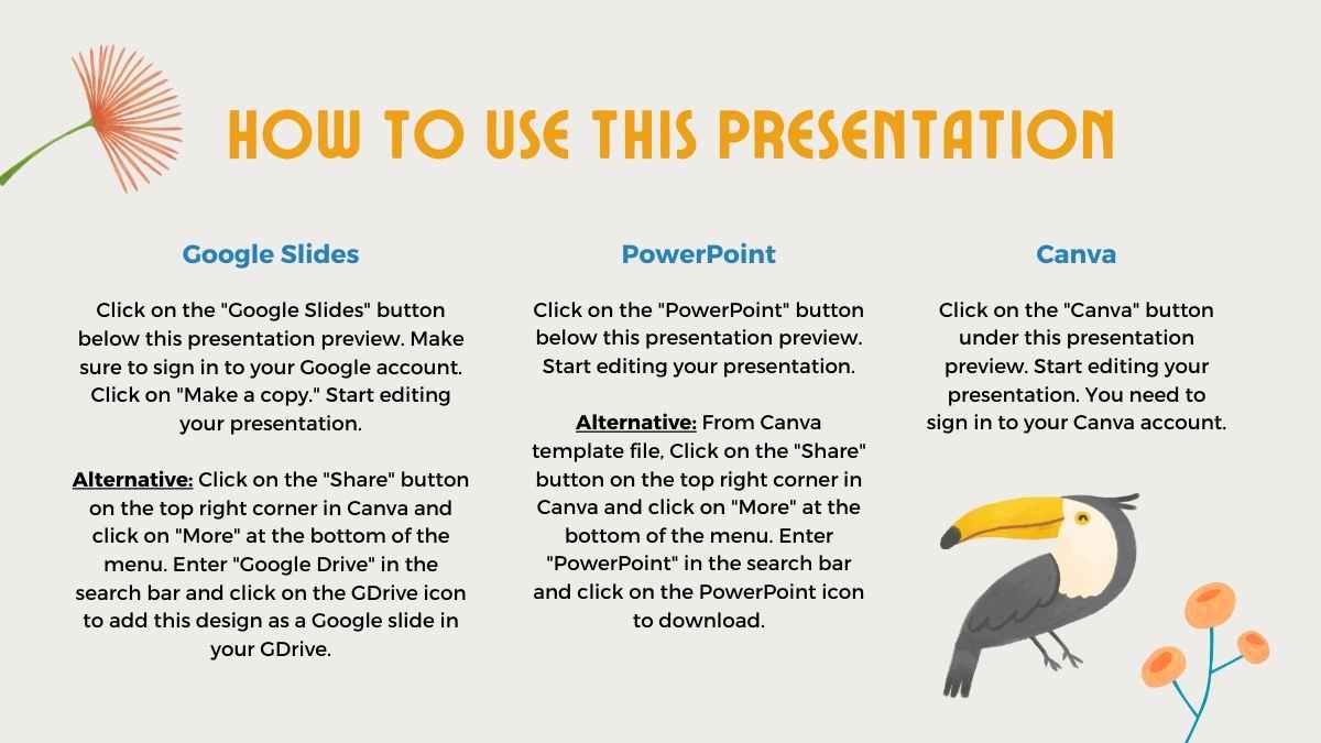 Cute Illustrated Zoo Field Trip Slides - slide 2