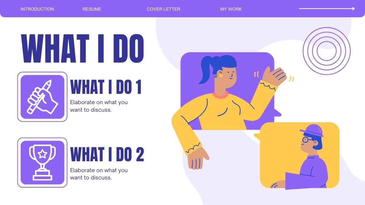 Portofolio Developer Frontend Senior dengan Ilustrasi - slide 8